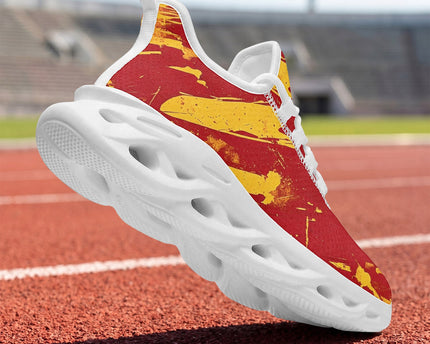 Custom Spain 2026 World Cup Sneakers DIY Country Flag Running Shoes