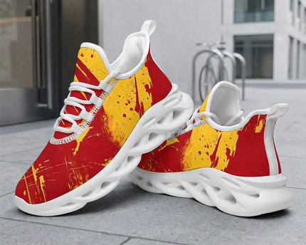 Custom Spain 2026 World Cup Sneakers DIY Country Flag Running Shoes