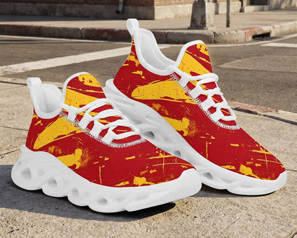 Custom Spain 2026 World Cup Sneakers DIY Country Flag Running Shoes