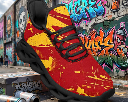 Custom Spain 2026 World Cup Sneakers DIY Country Flag Running Shoes