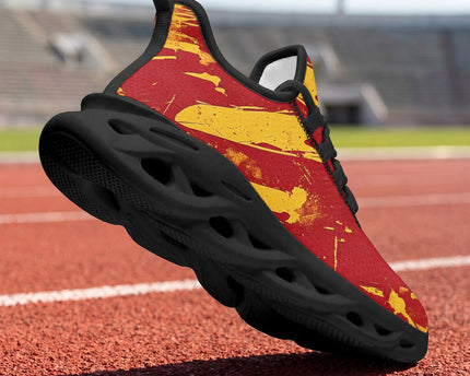 Custom Spain 2026 World Cup Sneakers DIY Country Flag Running Shoes
