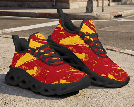 Custom Spain 2026 World Cup Sneakers DIY Country Flag Running Shoes