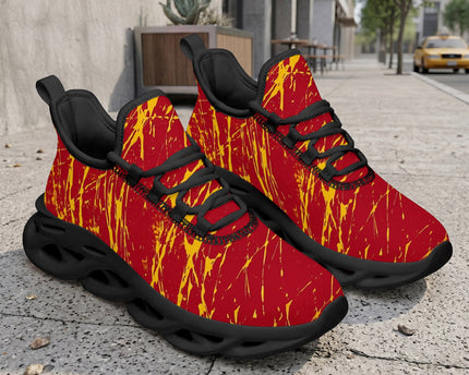 Custom Spain 2026 World Cup Sneakers DIY Country Flag Running Shoes