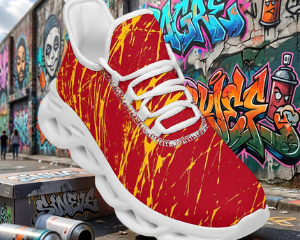 Custom Spain 2026 World Cup Sneakers DIY Country Flag Running Shoes