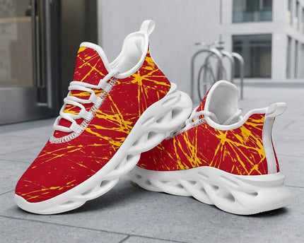Custom Spain 2026 World Cup Sneakers DIY Country Flag Running Shoes