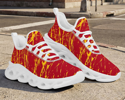Custom Spain 2026 World Cup Sneakers DIY Country Flag Running Shoes