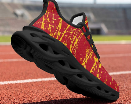 Custom Spain 2026 World Cup Sneakers DIY Country Flag Running Shoes