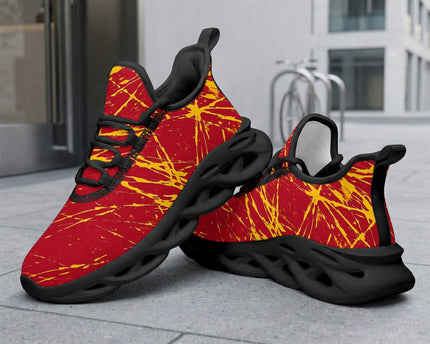 Custom Spain 2026 World Cup Sneakers DIY Country Flag Running Shoes