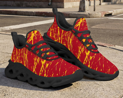 Custom Spain 2026 World Cup Sneakers DIY Country Flag Running Shoes