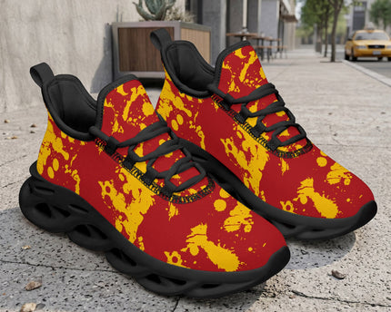 Custom Spain 2026 World Cup Sneakers DIY Country Flag Running Shoes