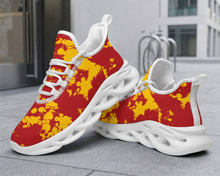 Custom Spain 2026 World Cup Sneakers DIY Country Flag Running Shoes
