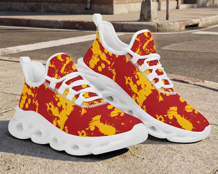 Custom Spain 2026 World Cup Sneakers DIY Country Flag Running Shoes
