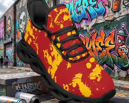 Custom Spain 2026 World Cup Sneakers DIY Country Flag Running Shoes