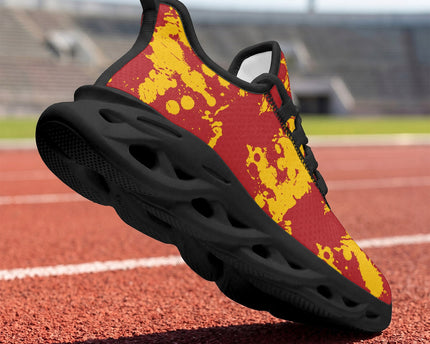 Custom Spain 2026 World Cup Sneakers DIY Country Flag Running Shoes