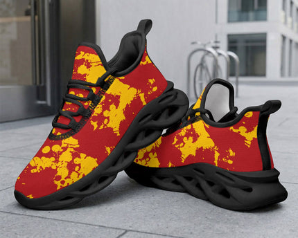 Custom Spain 2026 World Cup Sneakers DIY Country Flag Running Shoes