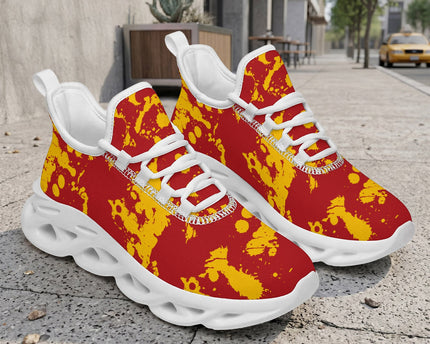 Custom Spain 2026 World Cup Sneakers DIY Country Flag Running Shoes