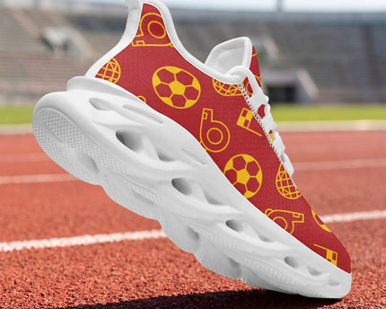Custom Spain 2026 World Cup Sneakers DIY Country Flag Running Shoes