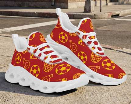 Custom Spain 2026 World Cup Sneakers DIY Country Flag Running Shoes