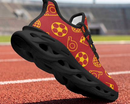 Custom Spain 2026 World Cup Sneakers DIY Country Flag Running Shoes