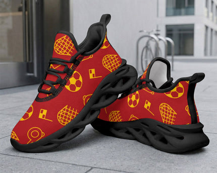 Custom Spain 2026 World Cup Sneakers DIY Country Flag Running Shoes