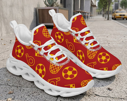 Custom Spain 2026 World Cup Sneakers DIY Country Flag Running Shoes