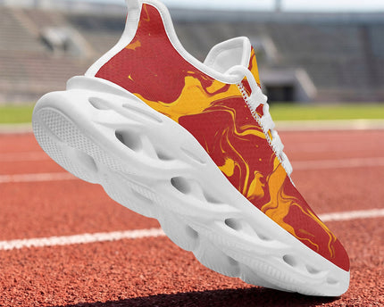 Custom Spain 2026 World Cup Sneakers DIY Country Flag Running Shoes