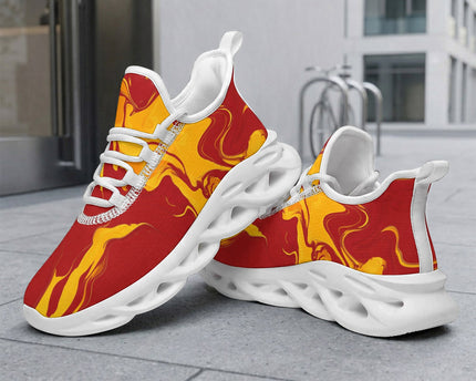 Custom Spain 2026 World Cup Sneakers DIY Country Flag Running Shoes