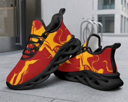 Custom Spain 2026 World Cup Sneakers DIY Country Flag Running Shoes