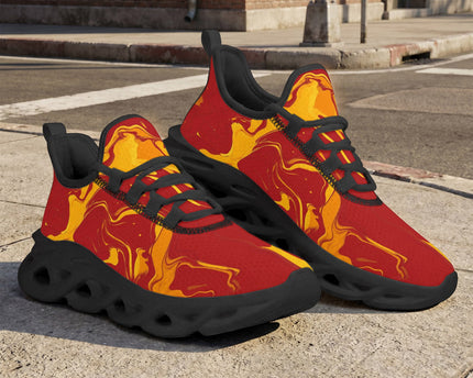 Custom Spain 2026 World Cup Sneakers DIY Country Flag Running Shoes