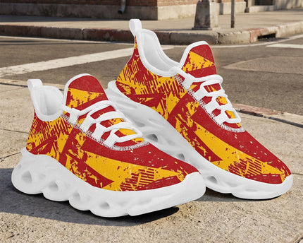 Custom Spain 2026 World Cup Sneakers DIY Country Flag Running Shoes