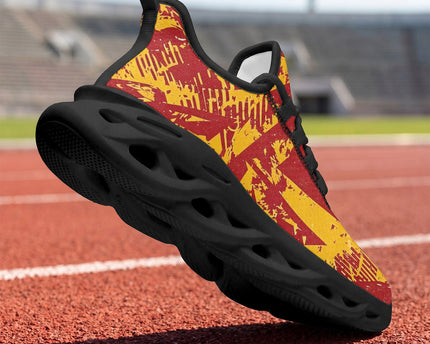 Custom Spain 2026 World Cup Sneakers DIY Country Flag Running Shoes