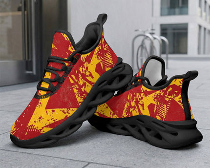 Custom Spain 2026 World Cup Sneakers DIY Country Flag Running Shoes