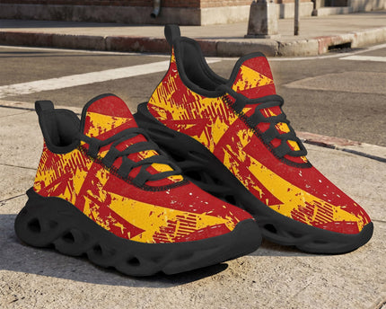 Custom Spain 2026 World Cup Sneakers DIY Country Flag Running Shoes