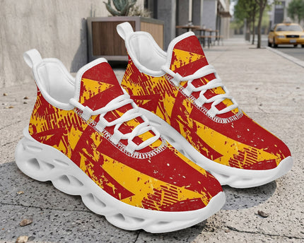 Custom Spain 2026 World Cup Sneakers DIY Country Flag Running Shoes