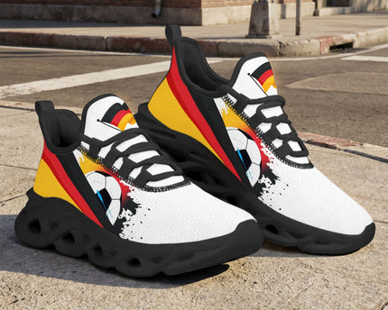 Custom Germany 2026 World Cup Jersey Sneakers Sports Shoes and Hat Combo Offer - White