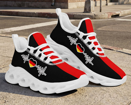 Custom Germany 2026 World Cup Jersey Sneakers Sports Shoes and Hat Combo Offer - Red