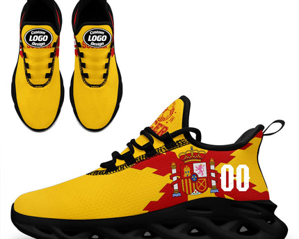 Custom 2026 World Cup Spain Jersey Sneakers and Hat Combo Offer
