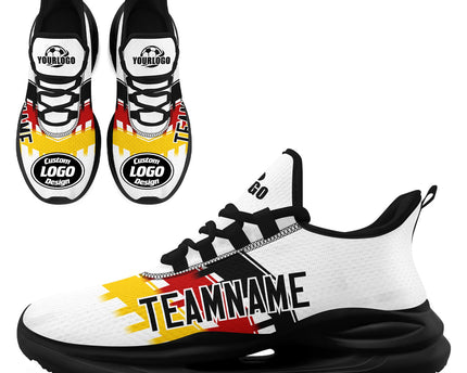 Custom Germany 2026 World Cup Jersey Sneakers Sports Shoes and Hat Combo Offer - White