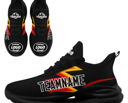 Custom Germany 2026 World Cup Jersey Sneakers Sports Shoes and Hat Combo Offer - Black