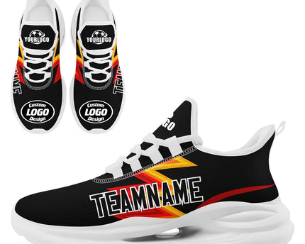 Custom Germany 2026 World Cup Jersey Sneakers Sports Shoes and Hat Combo Offer - Black