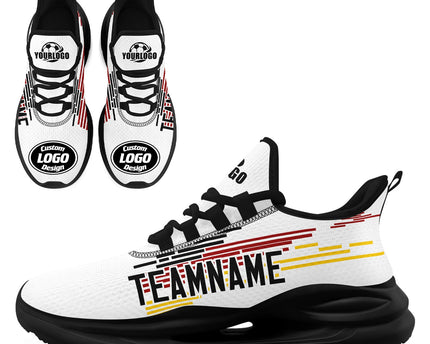 Custom Germany 2026 World Cup Jersey Sneakers Sports Shoes and Hat Combo Offer - White