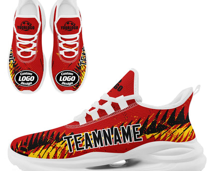 Custom Germany 2026 World Cup Jersey Sneakers Sports Shoes and Hat Combo Offer - Red