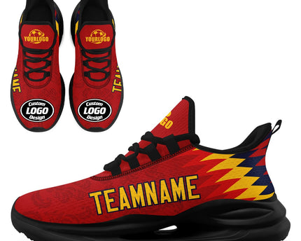 Custom Spain 2026 World Cup Jersey Sneakers and Hat Combo Offer