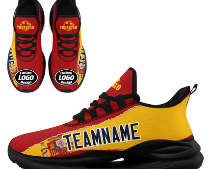 Custom Spain 2026 World Cup Jersey Sneakers and Hat Combo Offer