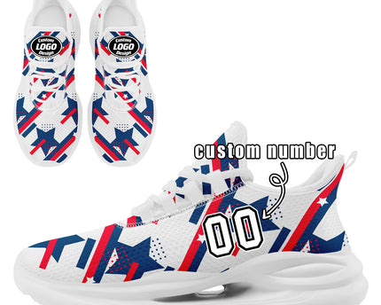 Custom United States 2026 World Cup Jersey Sneakers and Hat Combo