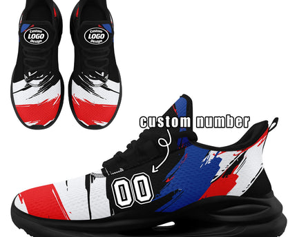 Custom United States 2026 World Cup Jersey Sneakers and Hat Combo
