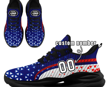 Custom United States 2026 World Cup Jersey Sneakers and Hat Combo