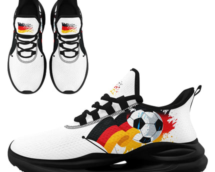 Custom Germany 2026 World Cup Jersey Sneakers Sports Shoes and Hat Combo Offer - White