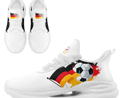 Custom Germany 2026 World Cup Jersey Sneakers Sports Shoes and Hat Combo Offer - White