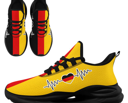 Custom Germany 2026 World Cup Jersey Sneakers Sports Shoes and Hat Combo Offer - Red